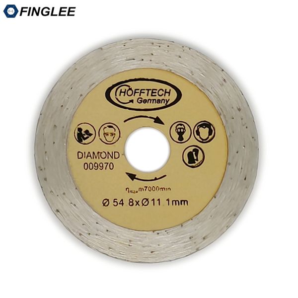 finglee 1pc 54.8mm inner 11.1mm mini circular saw blade acrylic plastic cutting blade general purpose for wood,stone
finglee 1pc 54.8mm inner 11.1mm mini circular saw blade acrylic plastic cutting blade general purpose for wood,stone