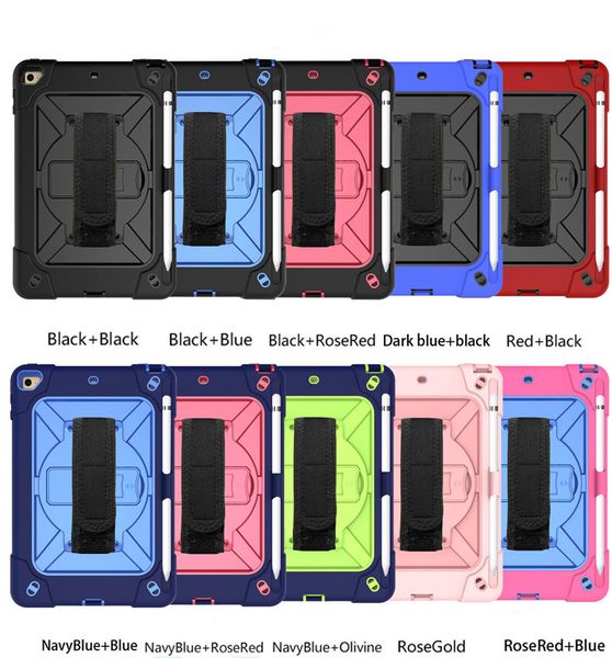 Почесав силикона ПК подставка для iPad крышка для iPad mini1/2/3 mini4/5 6/air2/pro9.7 pro10.5/воздуха 1