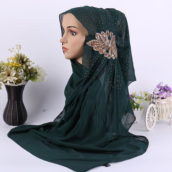 2019 new fashion solid color muslim turban woman hijab rhinestone chiffon popular shawls hijabs headband 21 colors ing, Red
2019 new fashion solid color muslim turban woman hijab rhinestone chiffon popular shawls hijabs headband 21 colors ing, Red