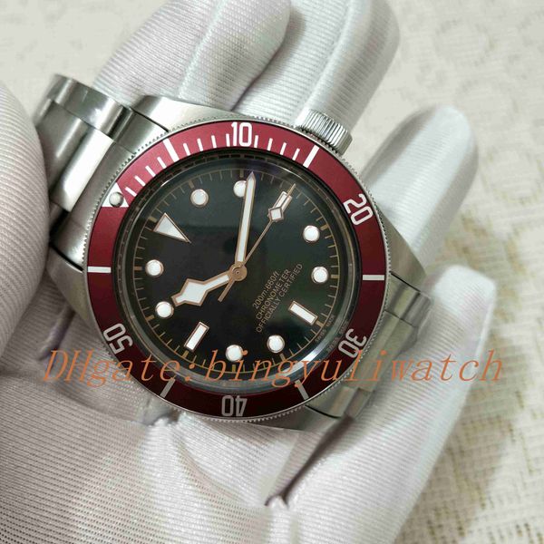 luxury watch asia 2813 movement date black dial steel strap men's watch mens watches wristwatches sport watches, Slivery;brown
luxury watch asia 2813 movement date black dial steel strap men's watch mens watches wristwatches sport watches, Slivery;brown