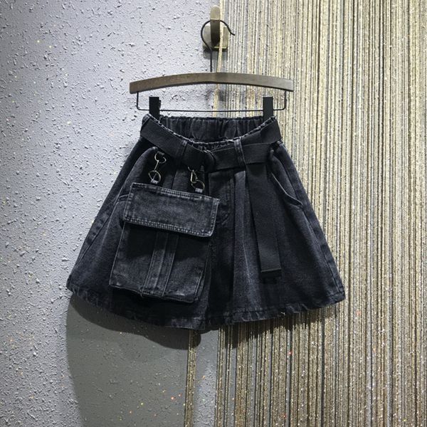 deat 2020 new summer fashion elastic waist casual high waist loose slimming large pockets denim shorts pants women sb226, Blue
deat 2020 new summer fashion elastic waist casual high waist loose slimming large pockets denim shorts pants women sb226, Blue
