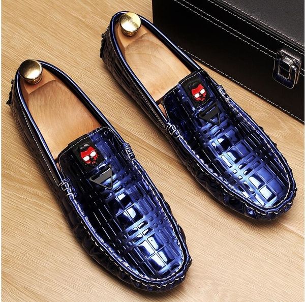 shoes men pu leather fashion men business dress loafers pointy blue shoes oxford breathable gommino casual shoes da011
shoes men pu leather fashion men business dress loafers pointy blue shoes oxford breathable gommino casual shoes da011