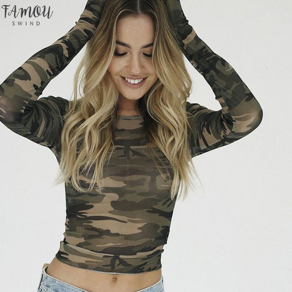 для женщин ladies crop top осень дряблая повседневный топы с длинным рукавом camo футболка see through mesh модная одежда тонкая майка, White
для женщин ladies crop top осень дряблая повседневный топы с длинным рукавом camo футболка see through mesh модная одежда тонкая майка, White
