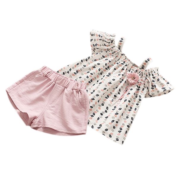 hinfaesn summer girls clothes sets fashion girls leaves floral harness strapless shirt shorts outfits suits kids clothing, White;black
hinfaesn summer girls clothes sets fashion girls leaves floral harness strapless shirt shorts outfits suits kids clothing, White;black