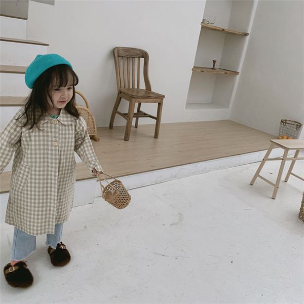 style fashion girls cotton loose plaid long trench coats kids boys turn-down collar jackets outwear, Camo
style fashion girls cotton loose plaid long trench coats kids boys turn-down collar jackets outwear, Camo