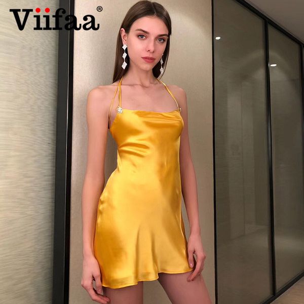 viifaa chain front criss cross spaghetti strap backless self tie summer dress party night women solid mini dresses, Black;gray
viifaa chain front criss cross spaghetti strap backless self tie summer dress party night women solid mini dresses, Black;gray