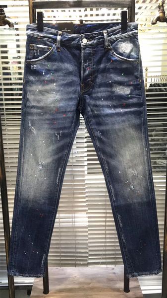 items men jeans fashion designers design slim jeans motorcycle biker hip hop ripped paint style jeans trouser size 28-38, Blue
items men jeans fashion designers design slim jeans motorcycle biker hip hop ripped paint style jeans trouser size 28-38, Blue