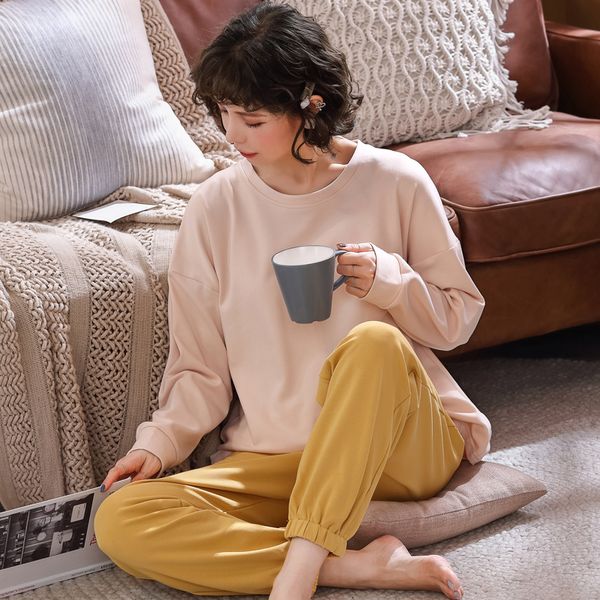 long sleeve pajamas for women sleepwear autumn pijama mujer casual soft women pajama sets big size female nightwear homewear, Black;red
long sleeve pajamas for women sleepwear autumn pijama mujer casual soft women pajama sets big size female nightwear homewear, Black;red