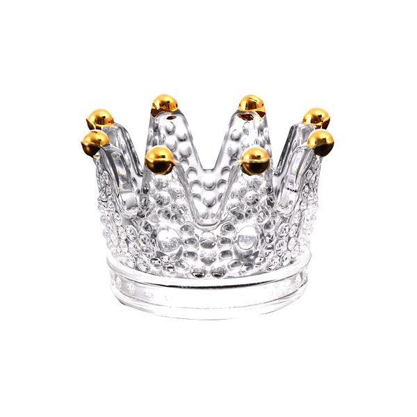 crystal glass crown shaped votive tea light candle holder crafted jewelry organize plate creative ashtray home wedding decoration
crystal glass crown shaped votive tea light candle holder crafted jewelry organize plate creative ashtray home wedding decoration