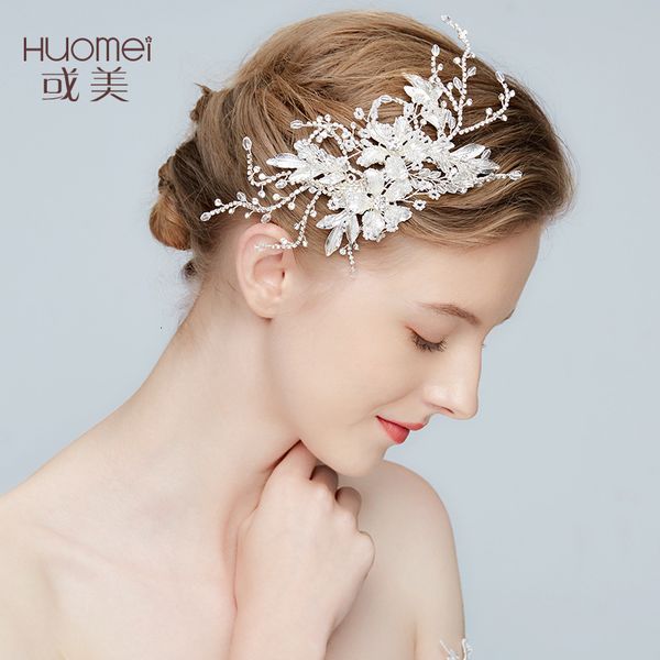 j6111 npason bride headwear manual wedding dress accessories hairpin marry ornaments, Golden;white
j6111 npason bride headwear manual wedding dress accessories hairpin marry ornaments, Golden;white