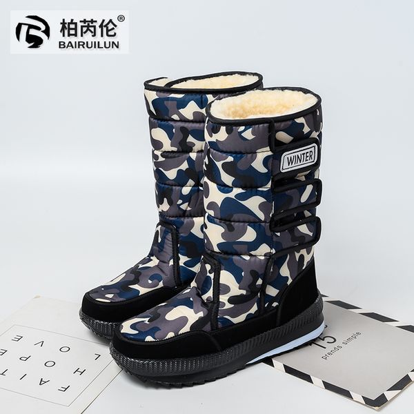 women snow boots platform winter boots women shoes thick plush waterproof non-slip winter shoes big size botas mujer, Black
women snow boots platform winter boots women shoes thick plush waterproof non-slip winter shoes big size botas mujer, Black