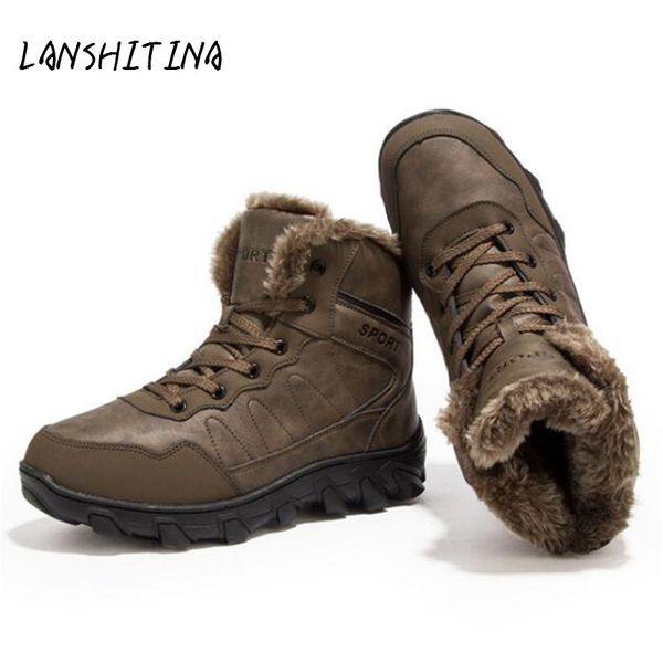 2019 winter warm plush fur snow boots men ankle boot quality casual motorcycle boot waterproof men's boots big size 39-46, Black
2019 winter warm plush fur snow boots men ankle boot quality casual motorcycle boot waterproof men's boots big size 39-46, Black