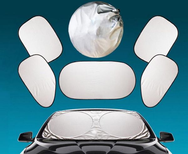 1 set 6 pcs car front window sunshade sun shade screen mesh cover shield sunscreen black solar protection
1 set 6 pcs car front window sunshade sun shade screen mesh cover shield sunscreen black solar protection