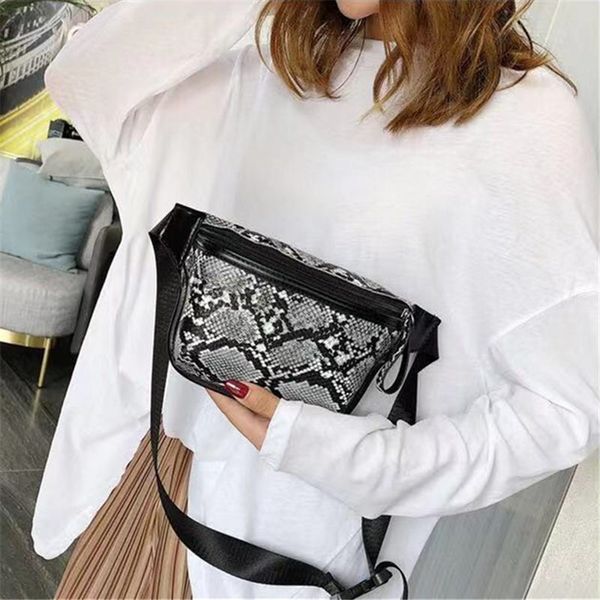 women's snakeskin waist bag ladies new fashion belt bag mini disco pocket leather shoulder 2019
women's snakeskin waist bag ladies new fashion belt bag mini disco pocket leather shoulder 2019