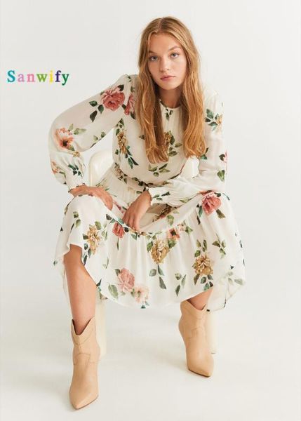 2020 spring summer new grand flowers print zaraing women dress vadiming sheining female dress vintage plus size, Black;gray
2020 spring summer new grand flowers print zaraing women dress vadiming sheining female dress vintage plus size, Black;gray
