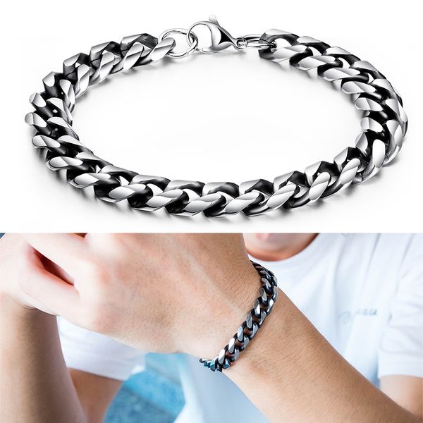 punk gothic men cuff bracelet stainless steel jewelry wristband bangle man charm bracelets fashion accessories gift for boyfriend, Golden;silver
punk gothic men cuff bracelet stainless steel jewelry wristband bangle man charm bracelets fashion accessories gift for boyfriend, Golden;silver