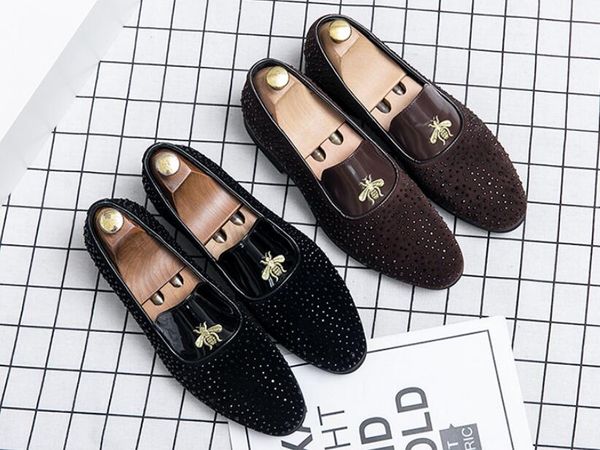 big size cow suede rhinestone leather men flats 2020 new men casual shoes men loafers moccasin driving shoes, Black
big size cow suede rhinestone leather men flats 2020 new men casual shoes men loafers moccasin driving shoes, Black