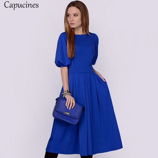 women's solid lantern sleeve a-line dress 2019 summer short sleeves o-neck casual dress female elegant vintage party dresses, Black;gray
women's solid lantern sleeve a-line dress 2019 summer short sleeves o-neck casual dress female elegant vintage party dresses, Black;gray