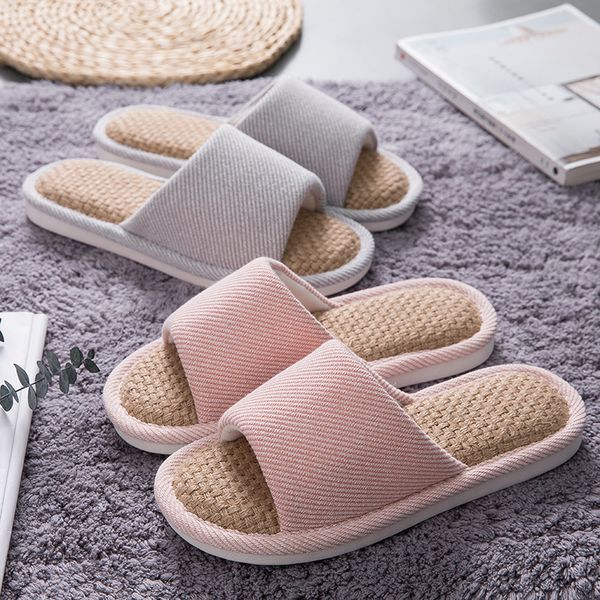 women indoor slippers soft bottom lovers flax slipper breathable thick house flat shoes woman men home bedroom slipper size 11, Black
women indoor slippers soft bottom lovers flax slipper breathable thick house flat shoes woman men home bedroom slipper size 11, Black