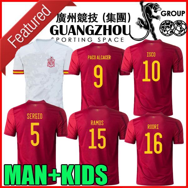 man + kids 2020 spain soccer jersey home away 20 21 camiseta de fútbol sergio a.iniesta ramos isco national team football uniforms shirts, Black;yellow
man + kids 2020 spain soccer jersey home away 20 21 camiseta de fútbol sergio a.iniesta ramos isco national team football uniforms shirts, Black;yellow