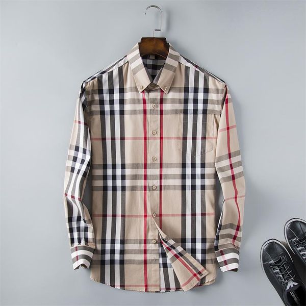 Brand men 039 bu ine ca ual hirt men long leeve triped lim fit cami a ma culina ocial male t hirt new fa hion man checked hirt
Brand men 039 bu ine ca ual hirt men long leeve triped lim fit cami a ma culina ocial male t hirt new fa hion man checked hirt