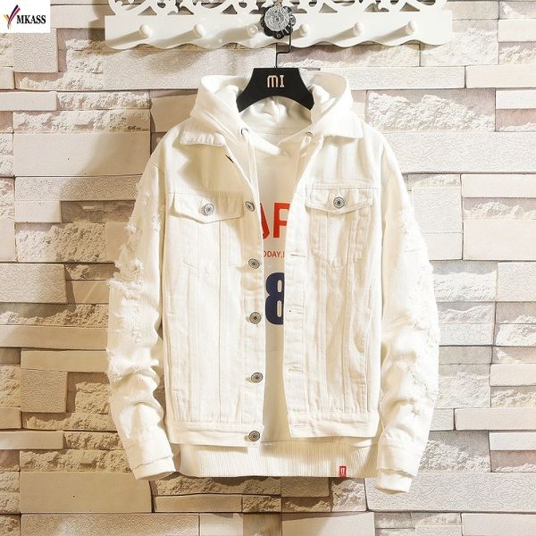 new 2019 mkass solid casual slim mens denim jacket bomber jacket men cowboy mens jean chaqueta hombre, Black;brown
new 2019 mkass solid casual slim mens denim jacket bomber jacket men cowboy mens jean chaqueta hombre, Black;brown