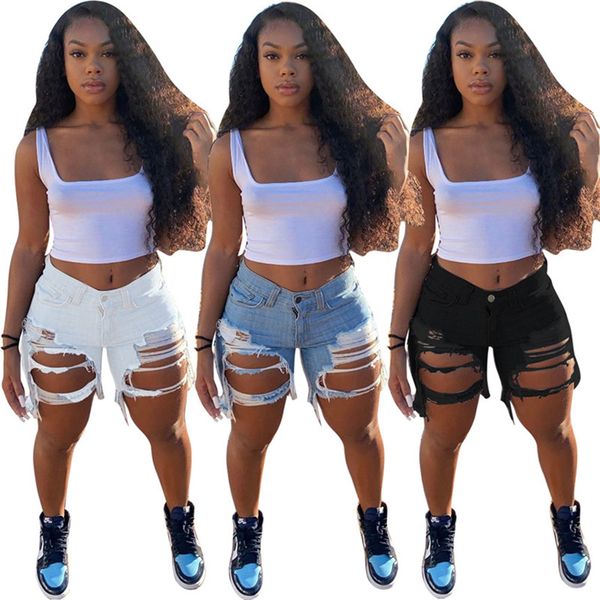 women washed denim shorts hollow out mini jeans fashion clubwear summer clothes casual streetwear skinny short pants plus size 3182, White;black
women washed denim shorts hollow out mini jeans fashion clubwear summer clothes casual streetwear skinny short pants plus size 3182, White;black