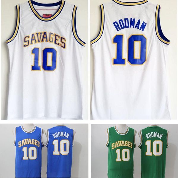 custom ncaa college savages 10 dennis rodman jersey men university basketball rodman high school jerseys loklahomai team white blue green, Black;red
custom ncaa college savages 10 dennis rodman jersey men university basketball rodman high school jerseys loklahomai team white blue green, Black;red