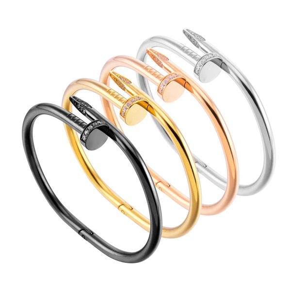 Fa hion limited ilver ro e gold diamond luxury de igner jewelry men women bracelet tainle teel nail bracelet bangle
Fa hion limited ilver ro e gold diamond luxury de igner jewelry men women bracelet tainle teel nail bracelet bangle