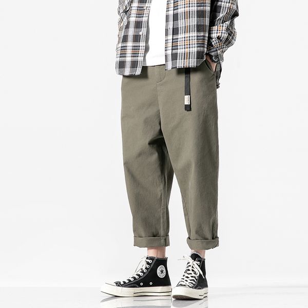 new male high street hip hop harem trousers men belt japan streetwear fashion loose casual ankle-length pant, Black
new male high street hip hop harem trousers men belt japan streetwear fashion loose casual ankle-length pant, Black