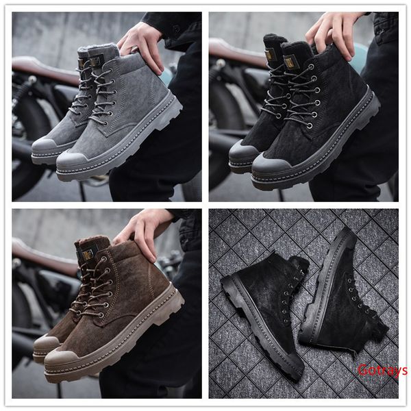 designer luxury mens boots winter boots 2019 fashion black grey military triple martin boots size 38-44 4302
designer luxury mens boots winter boots 2019 fashion black grey military triple martin boots size 38-44 4302