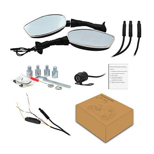 motorcycle rearview mirror 1080p camera auto digital video recorder dash cam dual lens camcorder for vehicle car
motorcycle rearview mirror 1080p camera auto digital video recorder dash cam dual lens camcorder for vehicle car