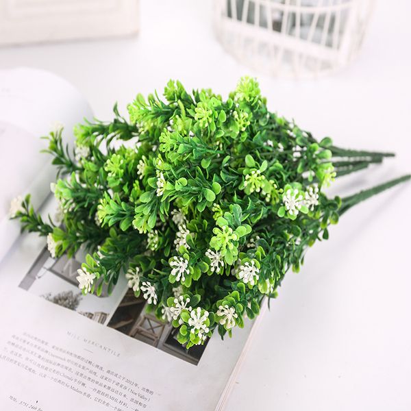 32cm milan grass flower bouquet (7 branches) for home garden office bedroom party festival decoration flores plantas artificiais
32cm milan grass flower bouquet (7 branches) for home garden office bedroom party festival decoration flores plantas artificiais