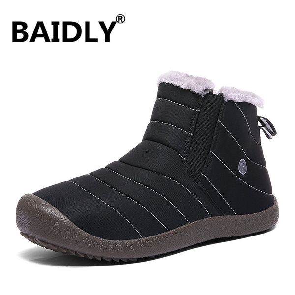 super warm men winter boots quality men boots fur plush snow winter shoes for outdoor shoes big size, Black
super warm men winter boots quality men boots fur plush snow winter shoes for outdoor shoes big size, Black