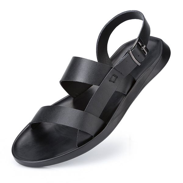 summer black genuine leather men sandals soft male sandals shoes breathable light beach casual shoes beach sandals
summer black genuine leather men sandals soft male sandals shoes breathable light beach casual shoes beach sandals