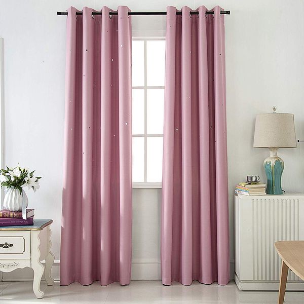 jarl home blackout curtains grommets thermal insulated kids room curtain 2 panels creative hollow star window treatments curtain 
jarl home blackout curtains grommets thermal insulated kids room curtain 2 panels creative hollow star window treatments curtain