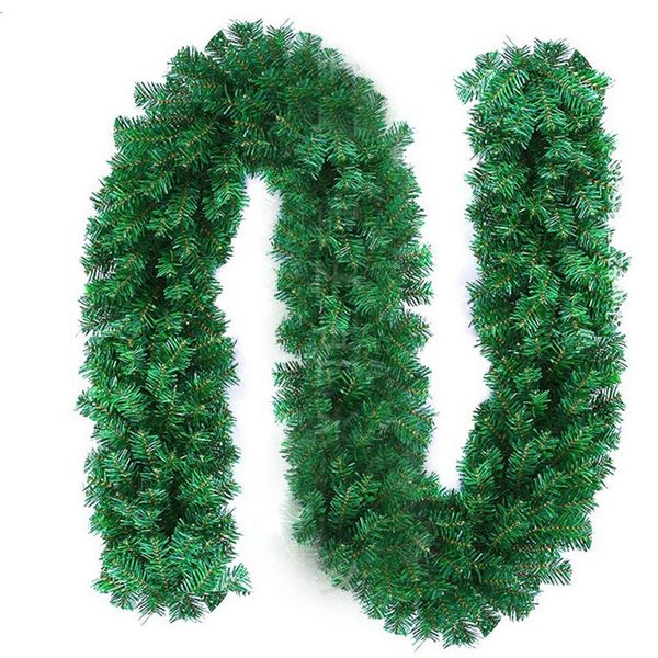 2.7m new green christmas garland wreath xmas home party christmas decoration pine tree rattan hanging ornaments drop shipping y191030
2.7m new green christmas garland wreath xmas home party christmas decoration pine tree rattan hanging ornaments drop shipping y191030