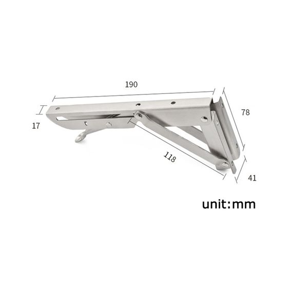 2pcs stainless steel wall mounted shelf bracket l-shaped heavy duty support tool
2pcs stainless steel wall mounted shelf bracket l-shaped heavy duty support tool