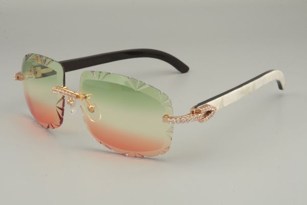 19 selling natural blend hornsblack horn sunglasses 8300075a highend luxury diamond sunglasses size 5818140 sunglasse, White;black
19 selling natural blend hornsblack horn sunglasses 8300075a highend luxury diamond sunglasses size 5818140 sunglasse, White;black
