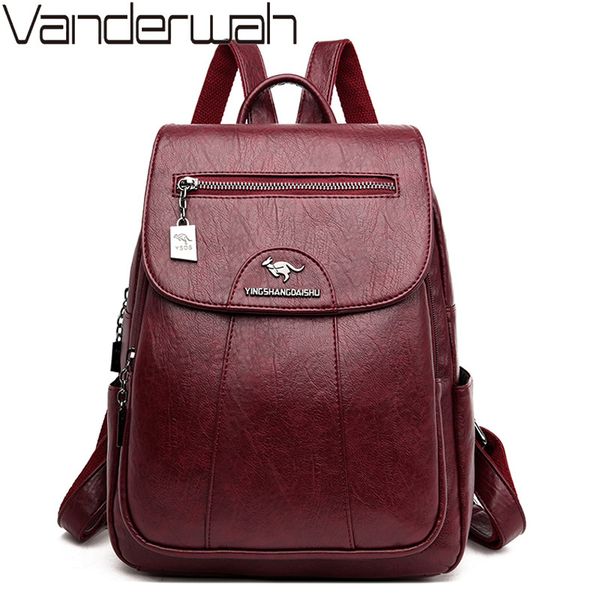women leather backpacks fashion shoulder bag female backpack ladies travel back pack mochilas school bags for girls sac a dos
women leather backpacks fashion shoulder bag female backpack ladies travel back pack mochilas school bags for girls sac a dos