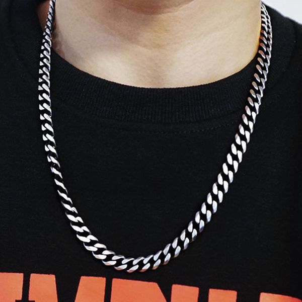 hip hop necklace men stainless steel retro chain necklace punk vintage long jewelry for neck gifts for man wholesale, Silver
hip hop necklace men stainless steel retro chain necklace punk vintage long jewelry for neck gifts for man wholesale, Silver