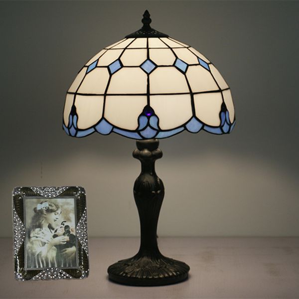 american simple stained glass tiffanylamp bedside desk table lamp light art decor living room office bar counter l cafe decorative light
american simple stained glass tiffanylamp bedside desk table lamp light art decor living room office bar counter l cafe decorative light