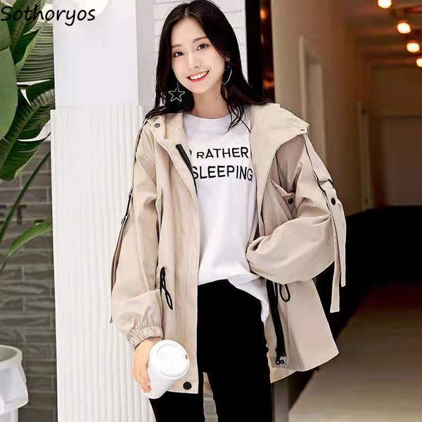 women's trench coats women spring hooded loose solid casual trendy korean style chic cargo simple all-match womens streetwear ulzzang, Tan;black
women's trench coats women spring hooded loose solid casual trendy korean style chic cargo simple all-match womens streetwear ulzzang, Tan;black