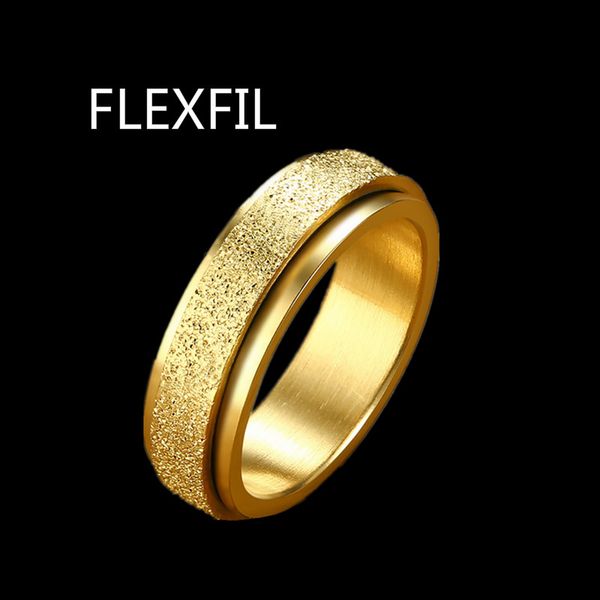flexfil stainless steel ring matt gold engagement rings wedding band men jewelry bague homme wire drawing wholesale, Silver
flexfil stainless steel ring matt gold engagement rings wedding band men jewelry bague homme wire drawing wholesale, Silver