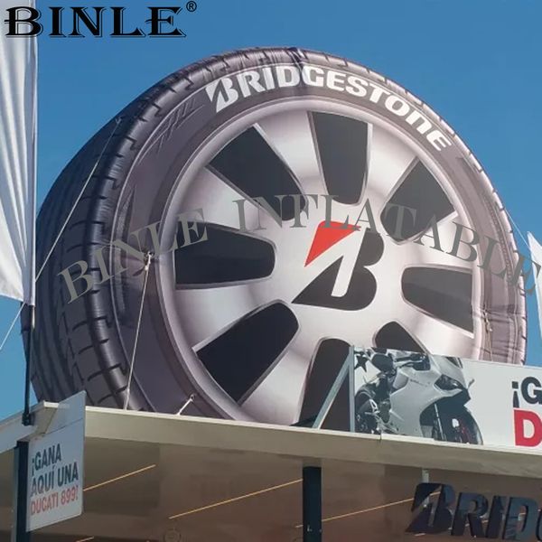 воздушный шар автошины модели гигантского раздувного колеса украшения верхней части крыши 3.6 m / 12fth раздувной для рекламировать
воздушный шар автошины модели гигантского раздувного колеса украшения верхней части крыши 3.6 m / 12fth раздувной для рекламировать