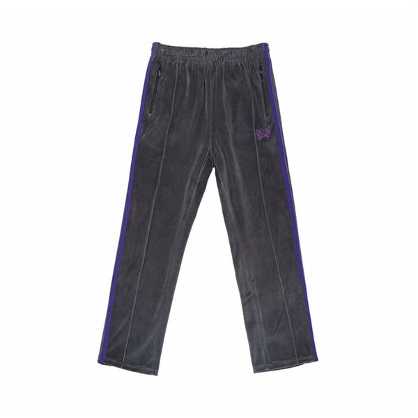 new awge needles sweatpants men women lovers casual butterfly embroidery awge pants joggers striped velvet needles sweatpants, Black
new awge needles sweatpants men women lovers casual butterfly embroidery awge pants joggers striped velvet needles sweatpants, Black