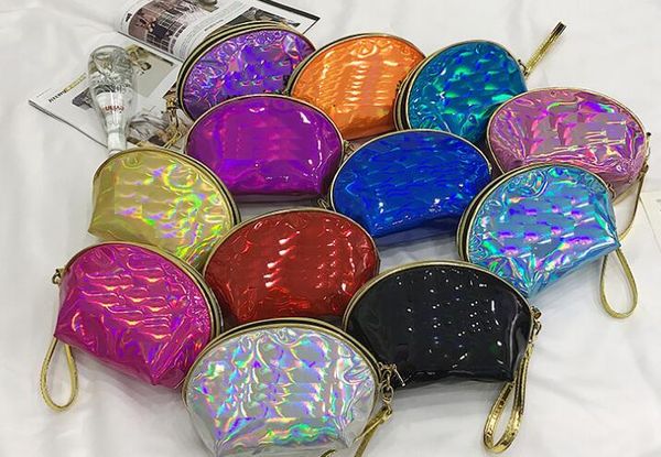 love pink letter hologram laser cosmetic bag make up bags large capacity storage waterproof wash makeup bags portable coin purse multicolor, Black
love pink letter hologram laser cosmetic bag make up bags large capacity storage waterproof wash makeup bags portable coin purse multicolor, Black