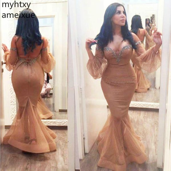 2019 new mermaid evening dress off shoulder long sleeves holiday wear prom party gown custom made plus size hi low dress, White;black
2019 new mermaid evening dress off shoulder long sleeves holiday wear prom party gown custom made plus size hi low dress, White;black