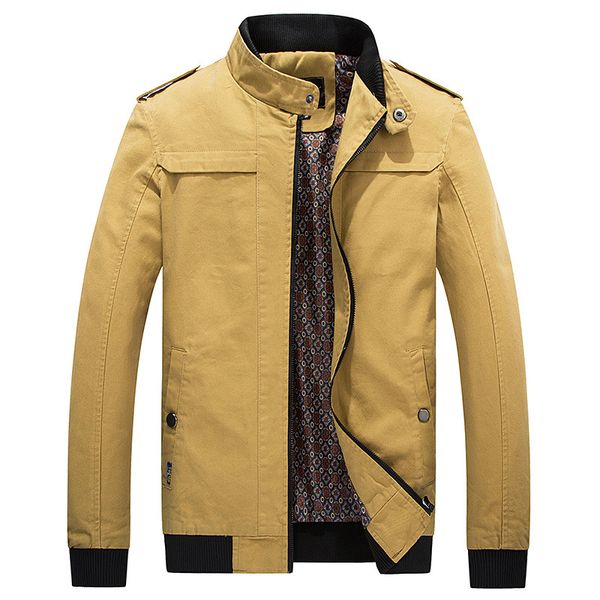 2019 spring autumn men solid color classic bomber jackets men outerwear mens windbreaker jackets plus size 4xl coat, Black;brown
2019 spring autumn men solid color classic bomber jackets men outerwear mens windbreaker jackets plus size 4xl coat, Black;brown