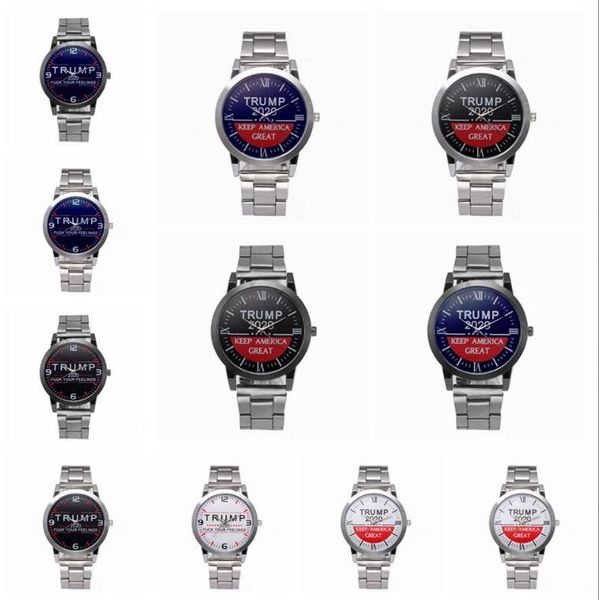 trump 2020 quartz watch silvery stainless steel watchband donald trump women men retro wrist watches clock party favor ljja4142-1, Slivery;brown
trump 2020 quartz watch silvery stainless steel watchband donald trump women men retro wrist watches clock party favor ljja4142-1, Slivery;brown